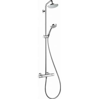 👉 Thermostaat chroom Hansgrohe Croma 160 showerpipe - met Ecostat Comfort 4011097690131