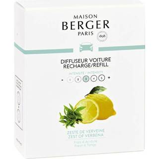 👉 Maison Berger Autoparfum Zest of Verbena - 2 Stuks 3127290064240