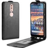 👉 Flip hoesje zwart Nokia 4.2 met Creditcardvak - 5712579942388