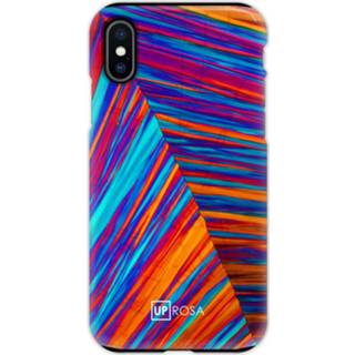 👉 Kunststof XS Dopamine Crack backcover hoes paars Uprosa - iPhone X / 5060476320915