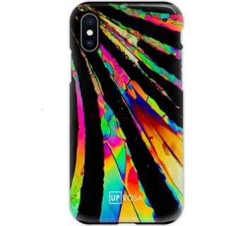 👉 Kunststof XS Topaz Cleavage backcover hoes zwart Uprosa - iPhone X / 5060476321189