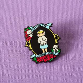 Hoodie Punky Pins Pin - Introvert Doodles Life 7061285660702