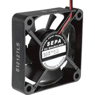 👉 SEPA MFB60D05 Axiaalventilator 5 V/DC 25.2 m³/h (l x b x h) 60 x 60 x 15 mm