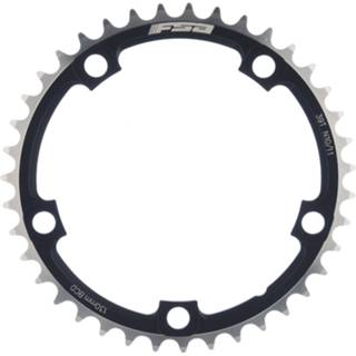 👉 Kettingblad Black Silver FSA Super Road Double N10/11 Chainring - Kettingbladen 4712010064458