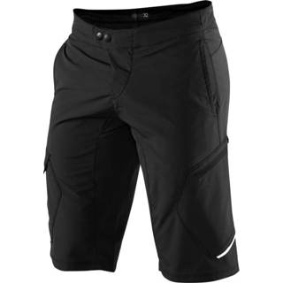 👉 Korte broek mannen zwart 100% RideCamp Shorts - Ruime broeken