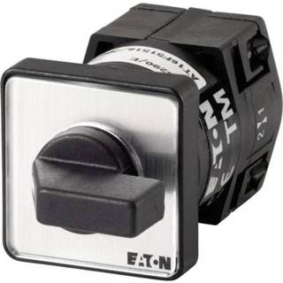 👉 Nokken schakelaar grijs zwart Eaton TM-1-8290/E Nokkenschakelaar 10 A 1 x 90 ° Grijs, stuks 4015080701316