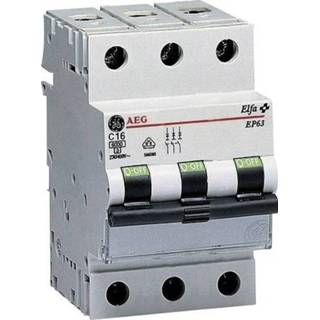 👉 General Electric 566599 Zekeringautomaat 3-polig 16 A