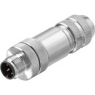 👉 Weidmüller 1258930000 Sensor/actuator connector, niet geassembleerd M12 Bus, recht Aantal polen: 8 1 stuks