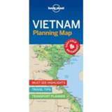 👉 Lonely Planet Vietnam Planning Map 1st Ed 9781787014565