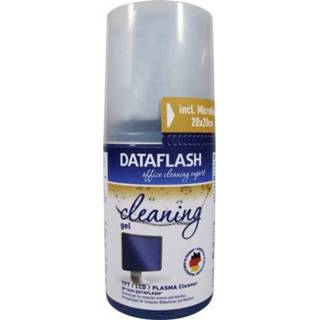 👉 DataFlash TFT, LCD, Plasma Beeldscherm reinigingsgel 200 ml incl. reinigingsdoek DF1624 1 stuks