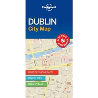 Lonely Planet City Map Dublin 1st Ed 9781786575081