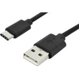 👉 Digitus USB 2.0 Aansluitkabel [1x USB-C stekker - 1x USB-A 2.0 stekker] 1.8 m Zwart