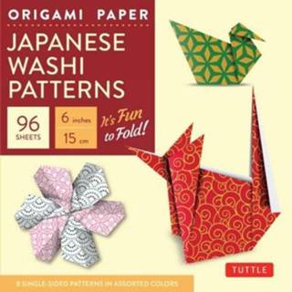👉 Small Origami Paper Japanese Washi Patterns - Tuttle 9780804845465
