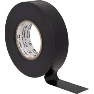 👉 Isolatie tape zwart 3M TEMFLEX150015X25BK Isolatietape Temflex 1500 (l x b) 25 m 15 mm 1 rollen 4001895959318