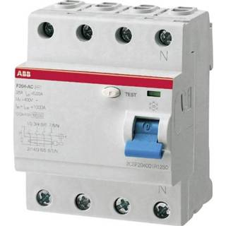 👉 Aardlekschakelaar 4-polig 40 A 0.03 A 230 V/AC, 400 V/AC ABB 2CSF204101R1400