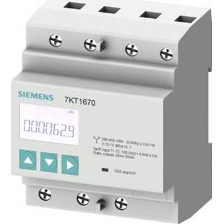 👉 Siemens 7KT1670 kWh-meter 3-fasen Digitaal