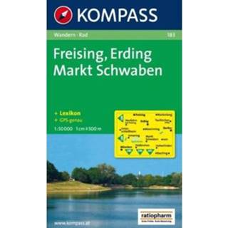 Kompass Wk183 Freising, Erding, Markt Schwaben 9783854914235