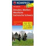 👉 Kompass Fk3085 Dresden Meissen Westliche Säksische Schweiz 9783850265874
