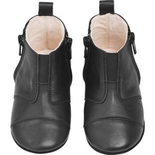 👉 Babyschoenen zwart leather leder beide basiscollectie night black baby's Dusq First Step Babyschoentjes Mt. 17-18 7440848679601