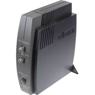 👉 Velleman PCSU1000 USB-oscilloscoop 60 MHz 2-kanaals 50 MSa/s 4 kpts 8 Bit Digitaal geheugen (DSO), Spectrum-analyser 5410329346942