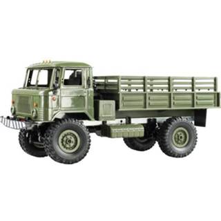 👉 Laad kabel Amewi GAZ-66 1:16 Brushed RC truck Elektro 4WD RTR 2,4 GHz Incl. accu en laadkabel 4260564624234