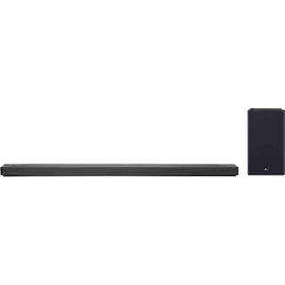 👉 LG Electronics SL10 Soundbar Zwart Dolby Atmos, High-Resolution Audio, Incl. draadloze subwoofer, Spraakbesturing, USB
