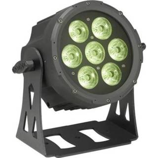 👉 Zwart LED PAR-schijnwerper Cameo FLAT PRO 7 PAR Aantal LEDs: x 10 W 4049521170348