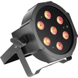 👉 Zwart LED PAR-schijnwerper Cameo CLPFLAT1TRI3WIR Aantal LEDs: 7 x 4049521168314