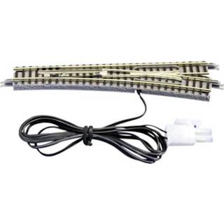 👉 Z Rokuhan rails (met ballastbed) 7297039 Wissel, Elektrisch, Links 110 mm 13 ° 490 4007246970391
