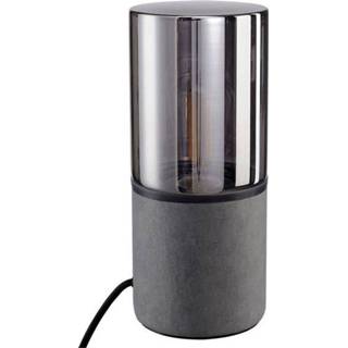 👉 Tafellamp E27 Energielabel: Afh. van lamp (A++ - E) SLV 155702 Grijs, Bruin