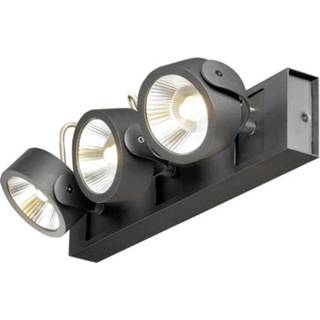 👉 SLV 1000115 LED-plafondlamp Energielabel: LED (A++ - E) 47 W Zwart Zwart