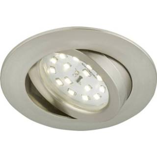 👉 Wit nikkel Briloner 7232-012 LED-inbouwlamp 5.5 W Warm-wit (mat) 4002707275466