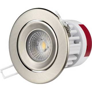 👉 Energie label aluminium LG wit Electronics 72280 LED-inbouwlamp Energielabel: LED (A++ - E) 9.5 W Warm-wit (geborsteld) 8806087279719