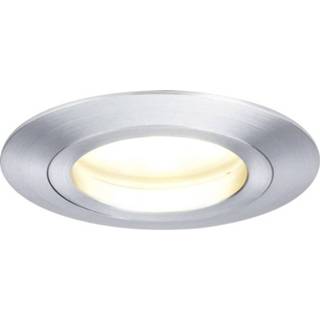 👉 Paulmann Coin 92825 LED-inbouwlamp Set van 3 Energielabel: LED (A++ - E) 21 W Warm-wit Aluminium