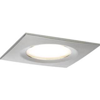 👉 LED-badkamer inbouwlamp 20.4 W 230 V Warm-wit Paulmann Coin Slim 93890 Aluminium, Zink Set van 3