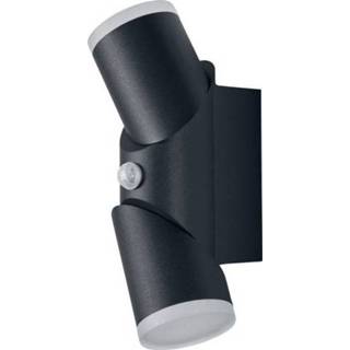 👉 Bewegings melder grijs wit OSRAM Endura® Style Flex 4058075123090 Buiten LED-wandlamp met bewegingsmelder 13 W Energielabel: LED (A++ - E) Warm-wit Donkergrijs