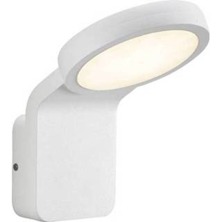 👉 Nordlux Marina Flatline 46821001 Buiten LED-wandlamp 10 W Energielabel: LED (A++ - E) Warm-wit Wit