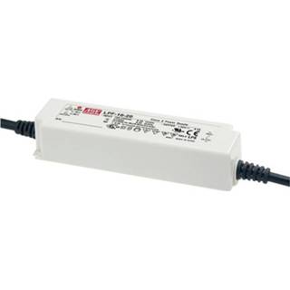 LED-driver, LED-transformator 23.1 - 42 V/DC 25.2 W 0.6 A Constante spanning, Constante stroomsterkte Mean Well LPF-25D-42