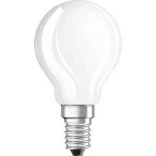 👉 OSRAM LED Energielabel A++ (A++ - E) E14 Kogel 4 W = 40 W Warmwit (Ã x l) 45 mm x 85 mm Filament / Retro-LED 1 stuks