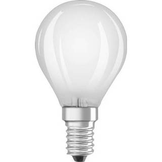 👉 OSRAM LED Energielabel A++ (A++ - E) E14 Kogel 1.4 W = 15 W Warmwit (Ã x l) 45 mm x 78 mm Filament / Retro-LED 1 stuks
