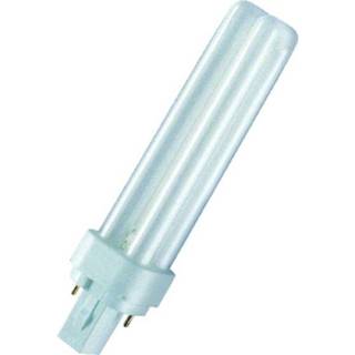 👉 OSRAM Spaarlamp Energielabel: B (A++ - E) G24D-2 153 mm 230 V 18 W Warmwit Buis 1 stuks