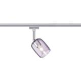 👉 Paulmann Blossom 230V-railsysteem lamp URail G9 10 W LED Chroom, Rook-grijs