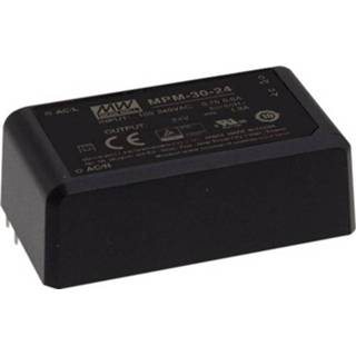 👉 Mean Well MPM-30-15 AC/DC printnetvoeding 15 V/DC 2 A