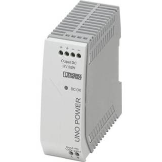 👉 Phoenix Contact UNO-PS/1AC/12DC/55W DIN-rail netvoeding 12 V/DC 4.6 A 55 W 1 x