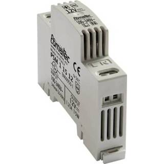 👉 Comatec PSM1/15.12 DIN-rail netvoeding 12 V/DC 1.25 A 15 W