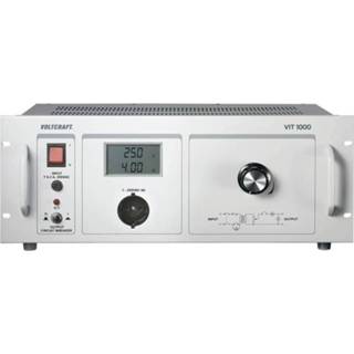 👉 Lab-scheidingstrafo, instelbaar VOLTCRAFT VIT 1000 1 - 250 V/AC