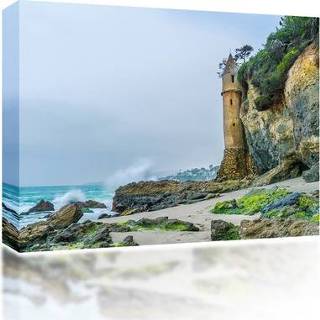 👉 Canvas One Size GeenKleur Castle on the beach 5060652120056