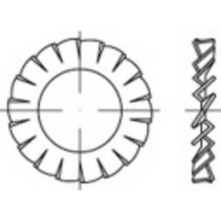 👉 Lamellen schijf Lamellenschijven Binnendiameter: 2.7 mm DIN 6798 Verenstaal 500 stuks TOOLCRAFT 138408 4053199221844