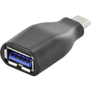 👉 Digitus USB Adapter [1x USB-C stekker - 1x 3.0 bus A] AK-300506-000-S 4016032370802