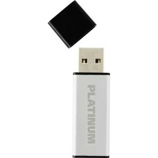 👉 Platinum ALU USB-stick 16 GB USB 2.0 Zilver 177557